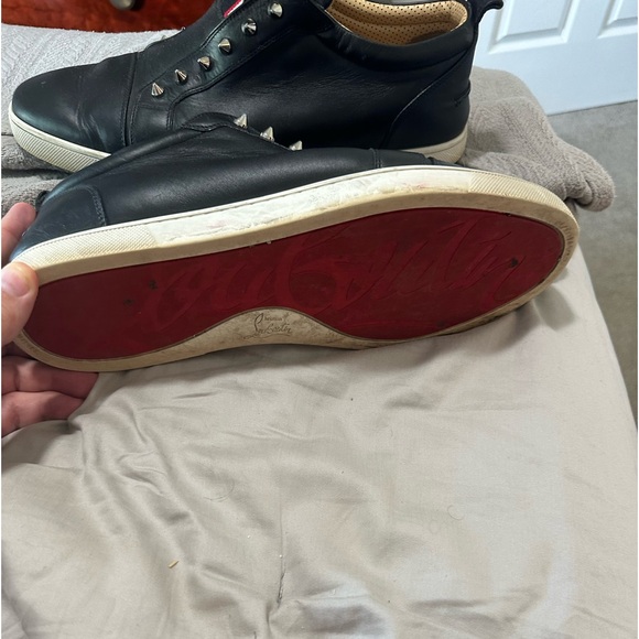 Christian Louboutin size 13 men's tennis shoes bought at the Miami store. - Picture 2 of 2